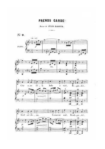 Charles Gounod - Prends garde